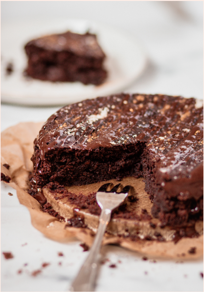 Nussfreie Schoko Lebkuchen Tarte