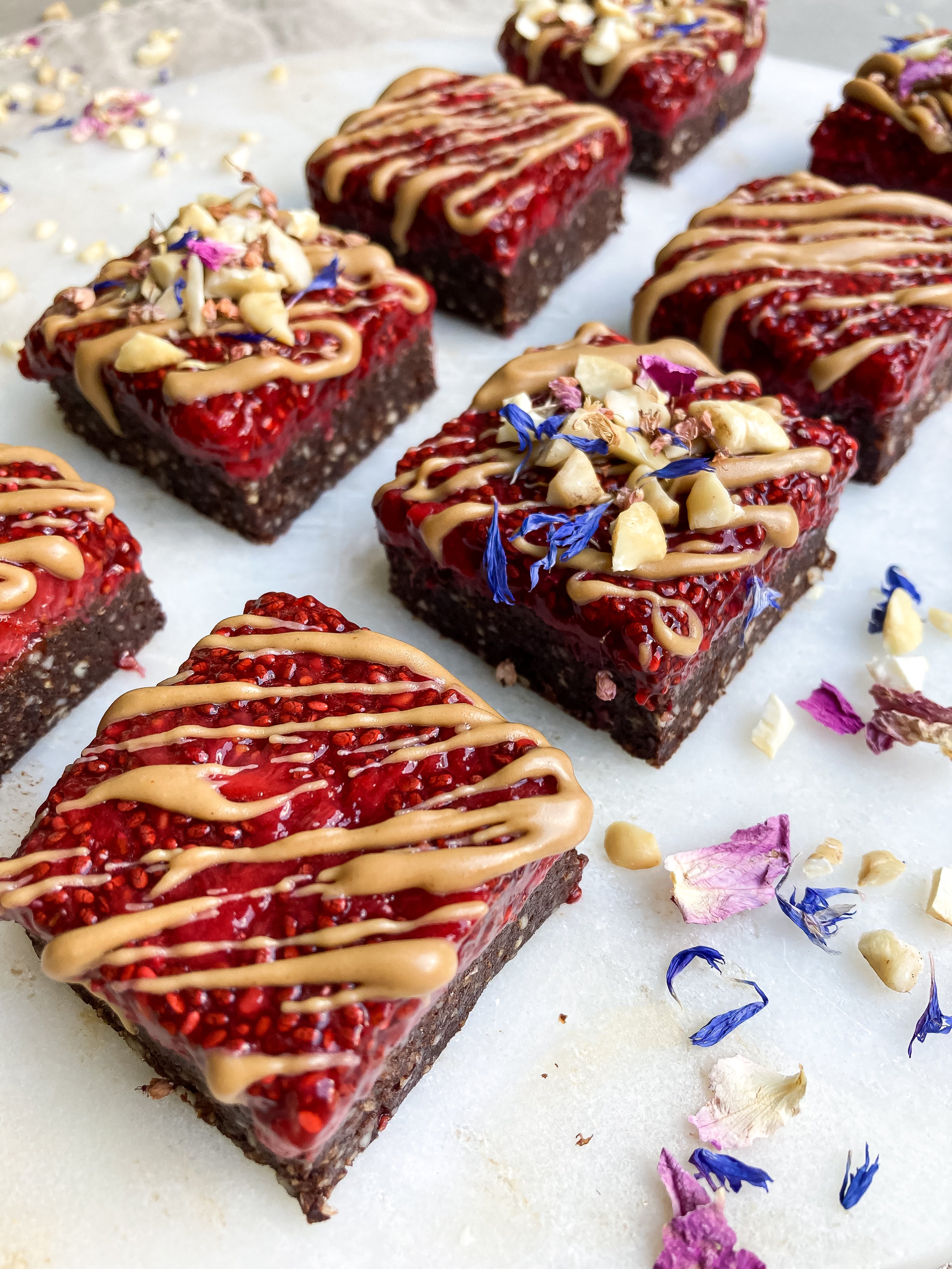 Himbeer Valentin`s Bites
