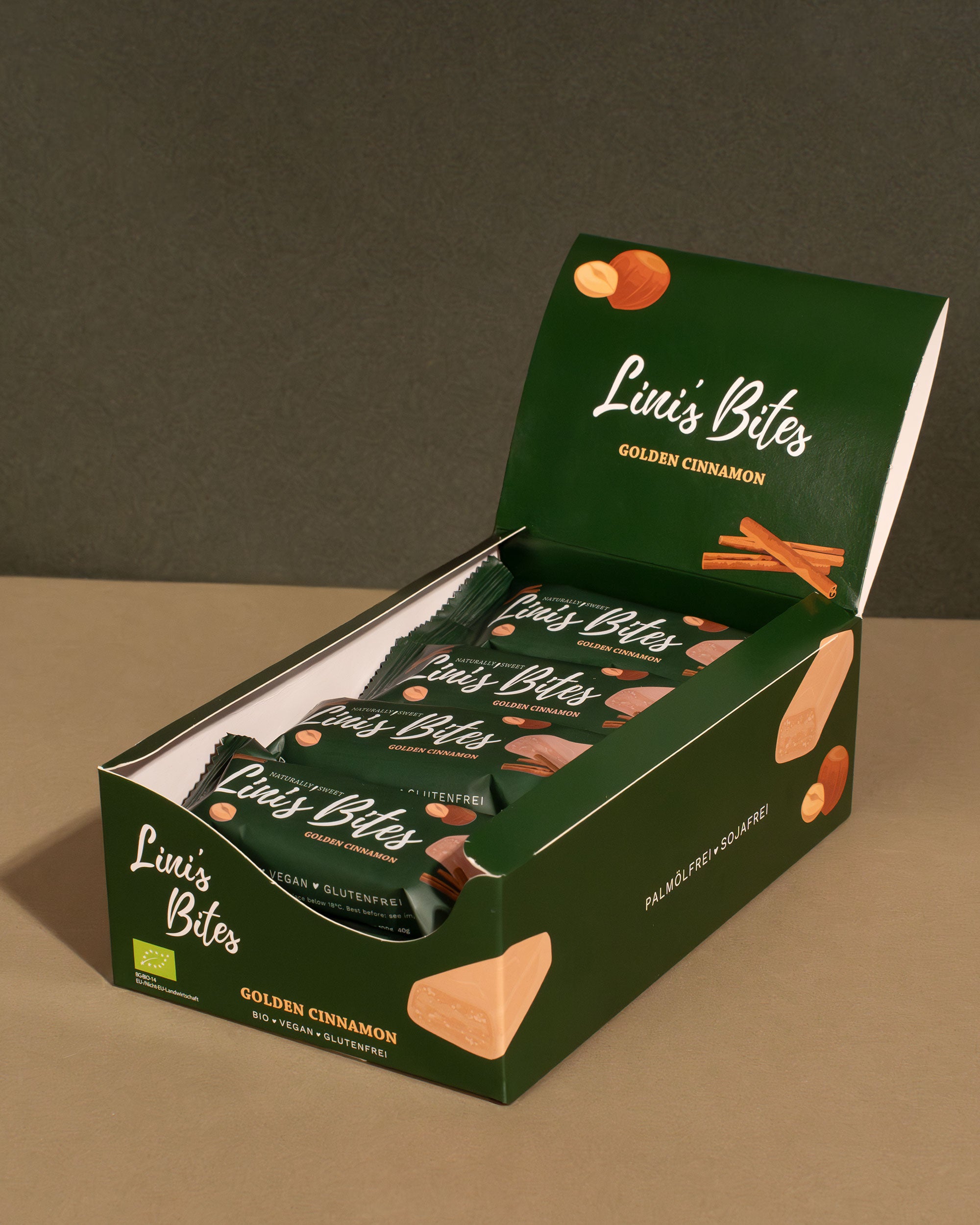 Bio Riegel Golden Cinnamon (12er Box)