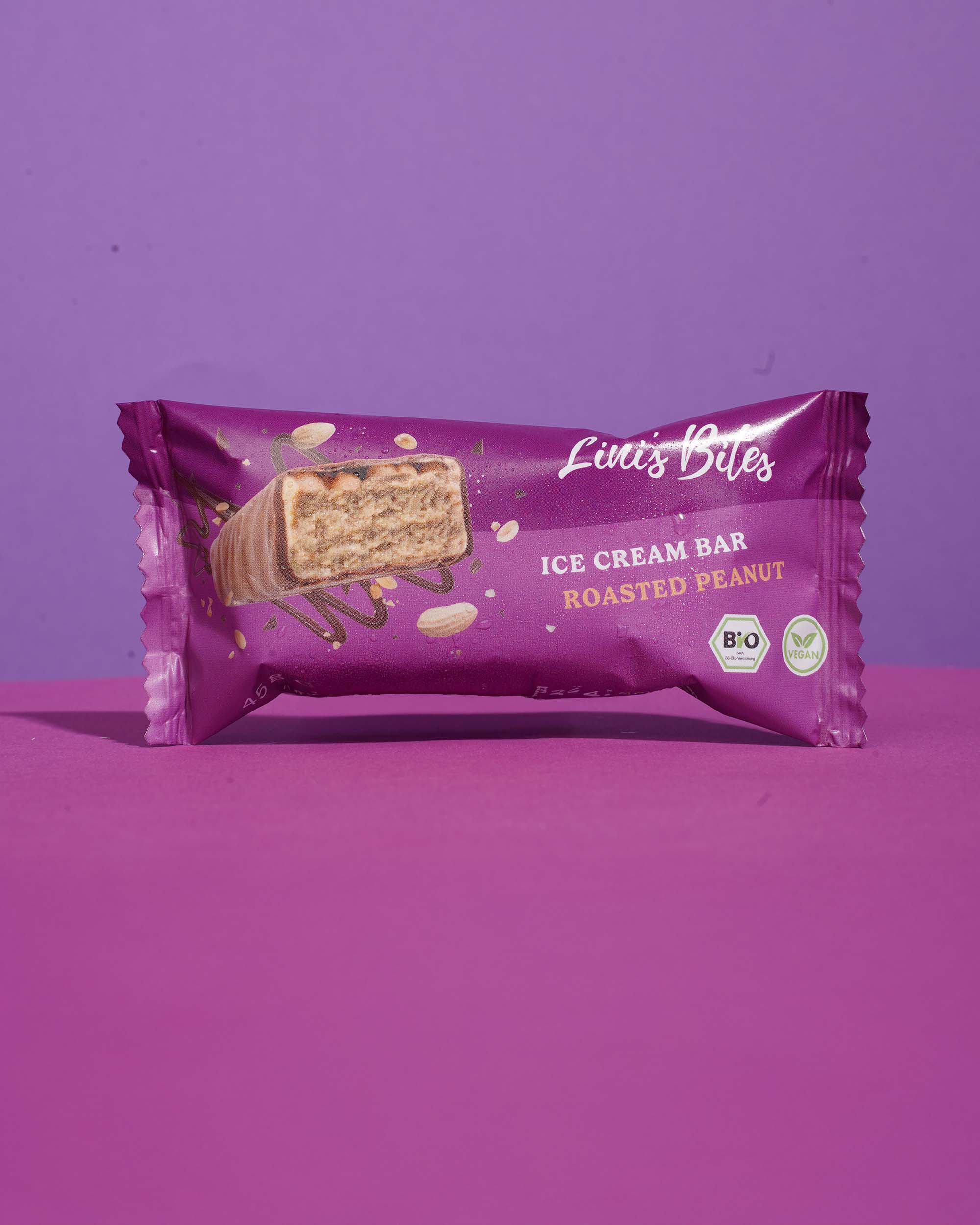 Bio Ice Cream Bars - Roasted Peanut (4er Box)