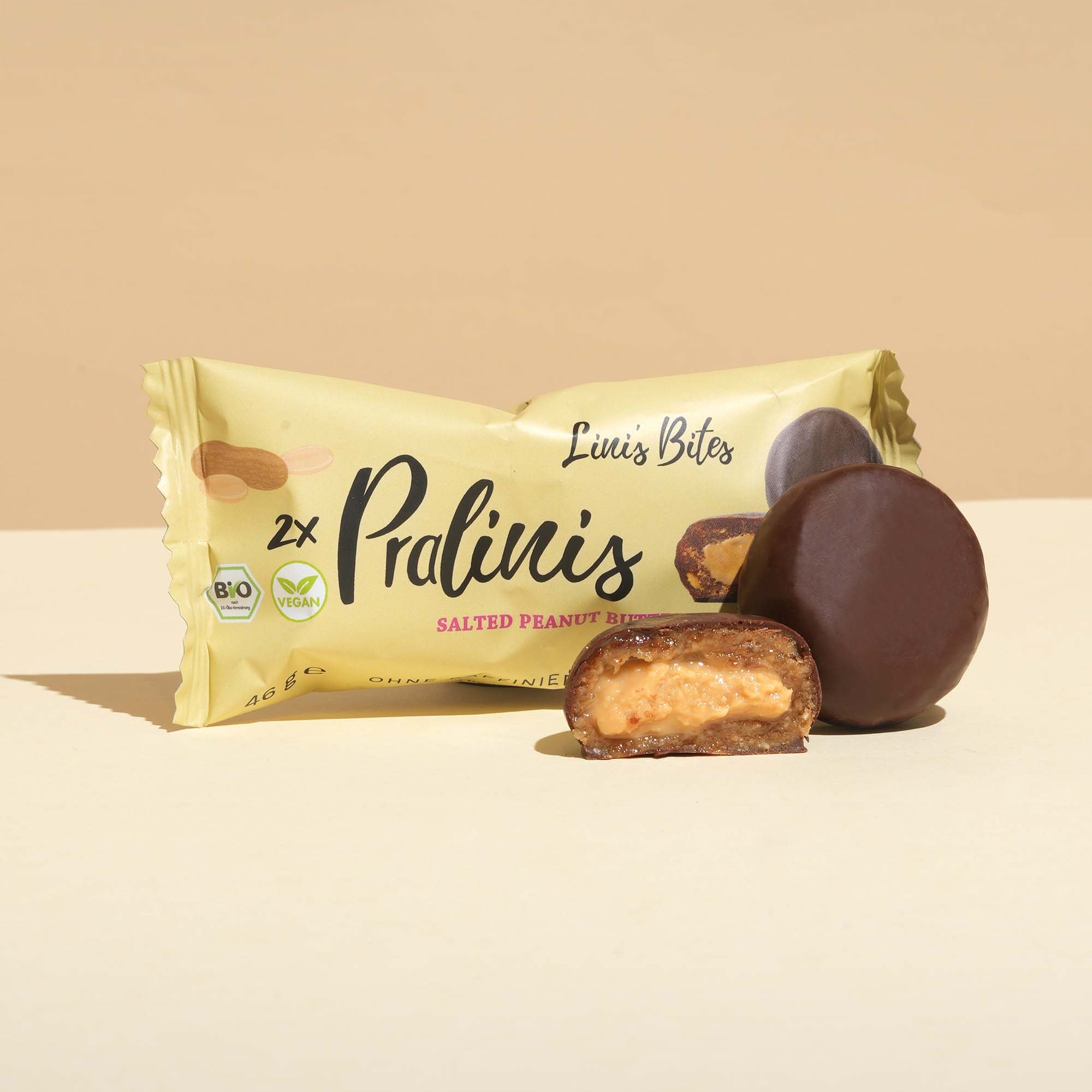Bio Pralinis Salted Peanut Butter (12er Box)