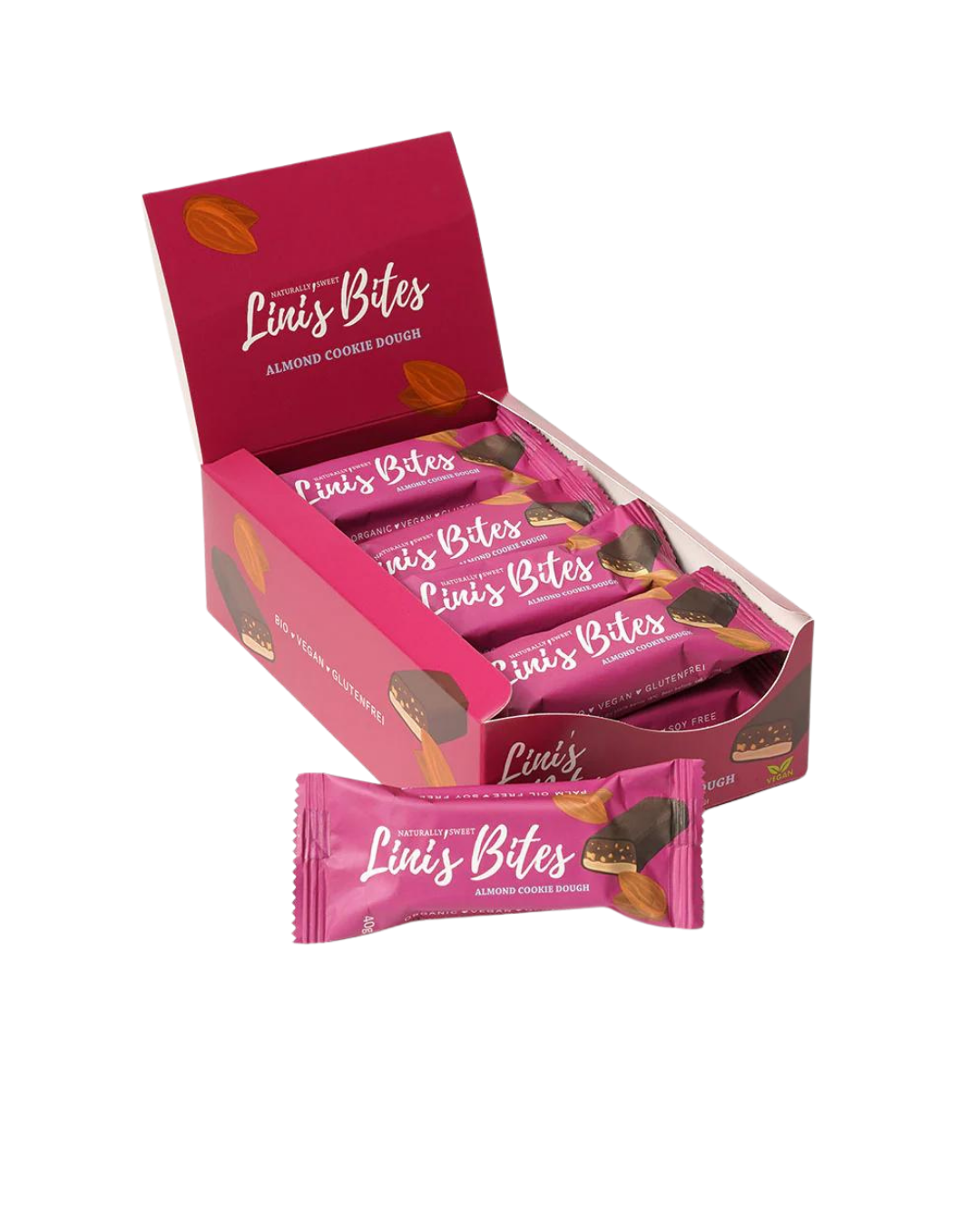 Bio Riegel Almond Cookie Dough 12er Box)