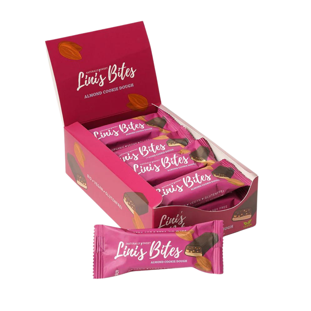 Almond Cookie Dough Bars - Organic (Box of 12)