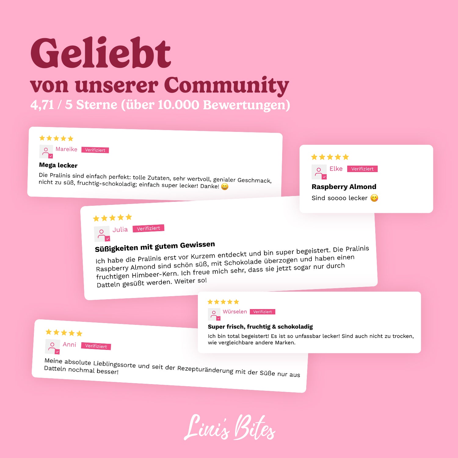 Bio Pralinis Raspberry Almond 2.0 (12er Box)