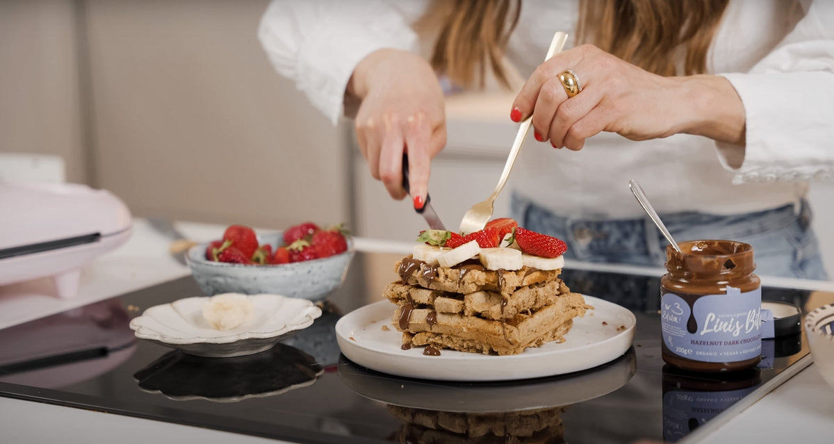 Glutenfreie & vegane Waffeln