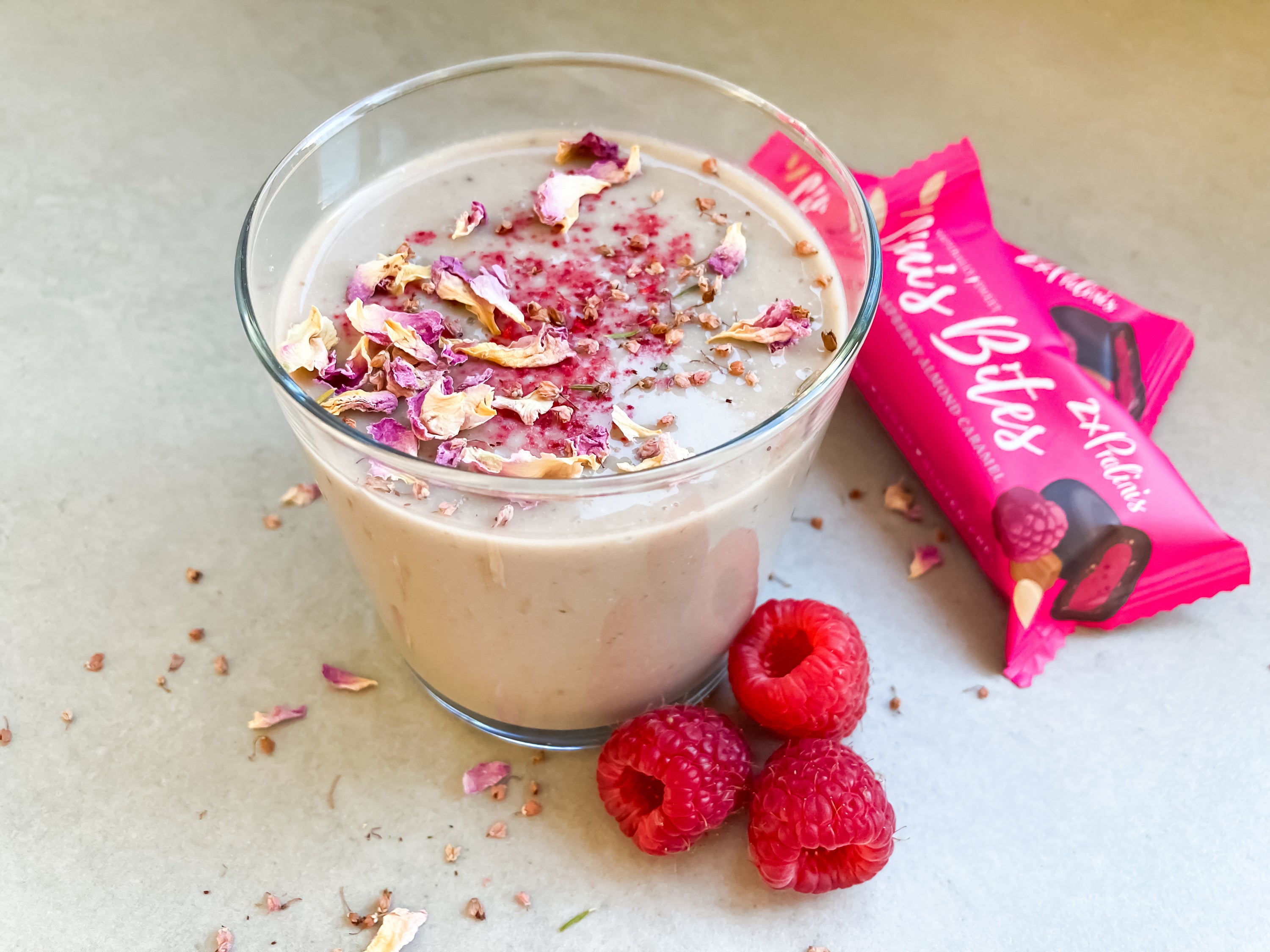 Cremiger Himbeer-Cashew-Shake