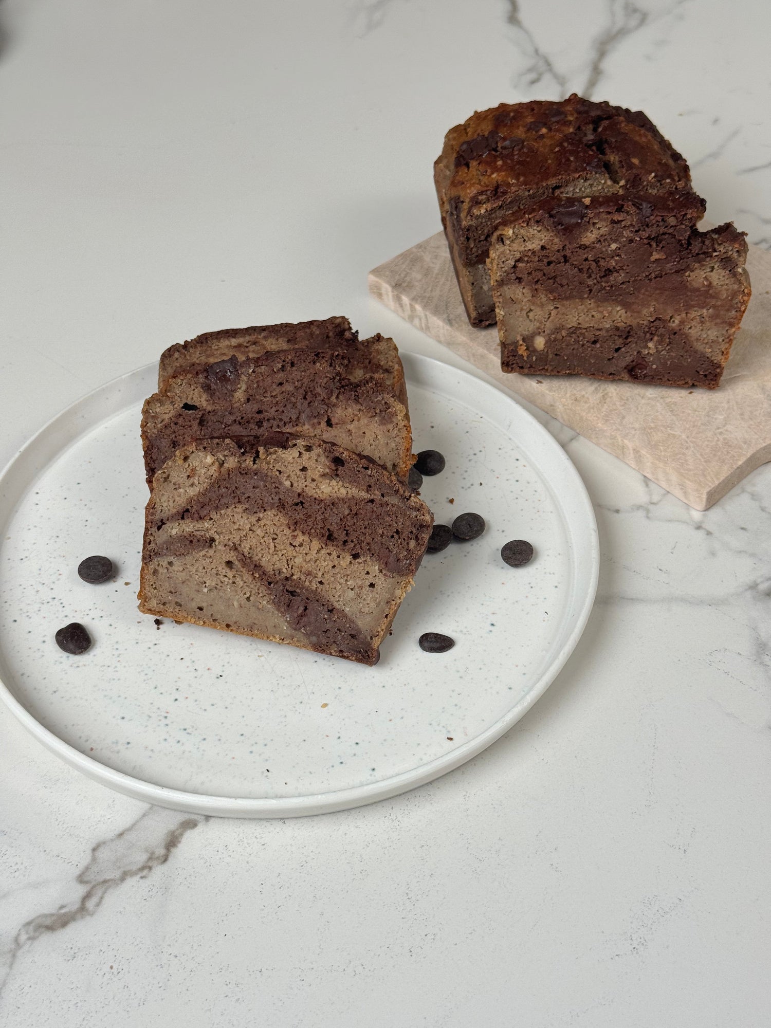 Marble Banana Bread