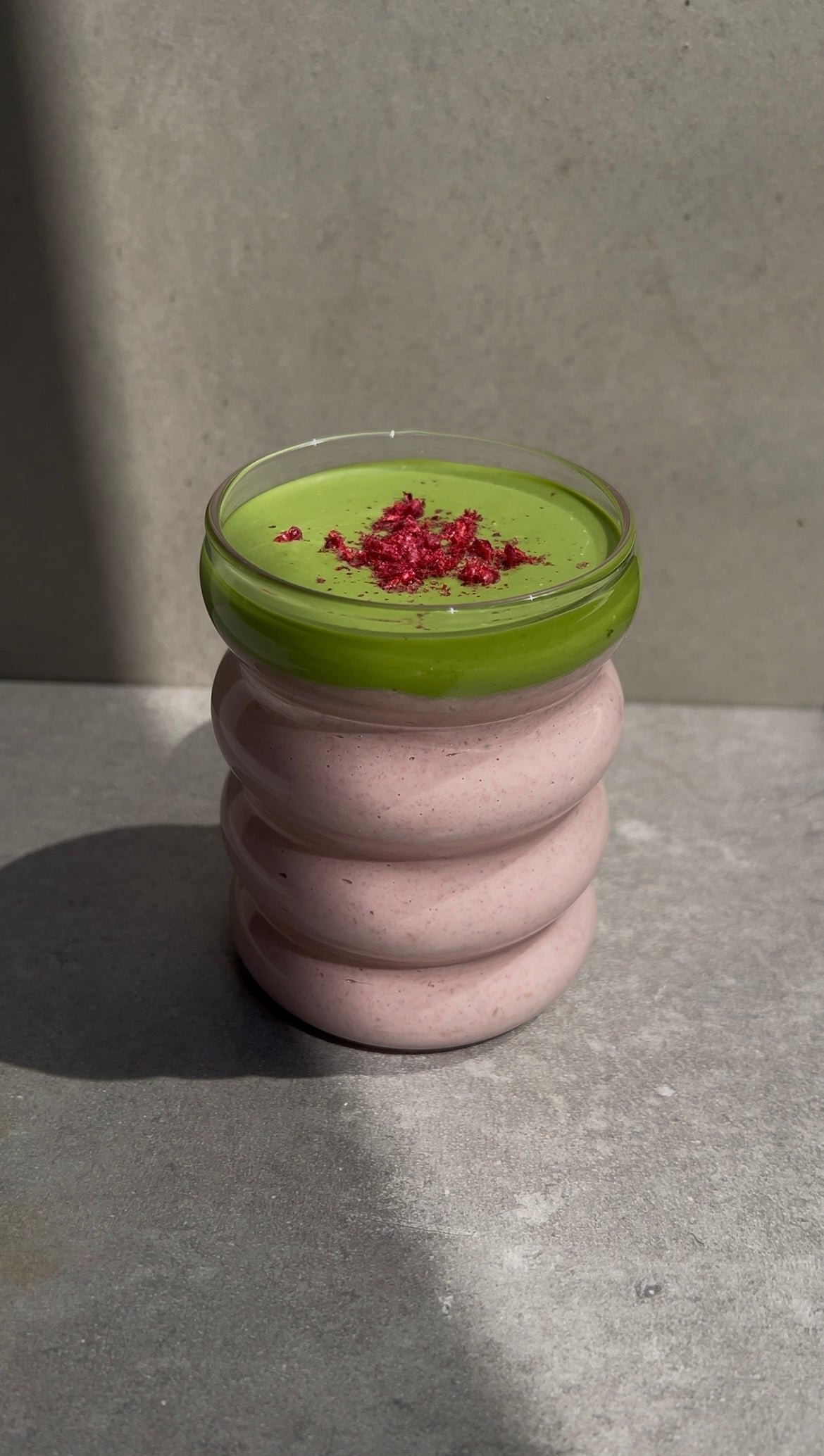 Matcha Raspberry Overnight Oats