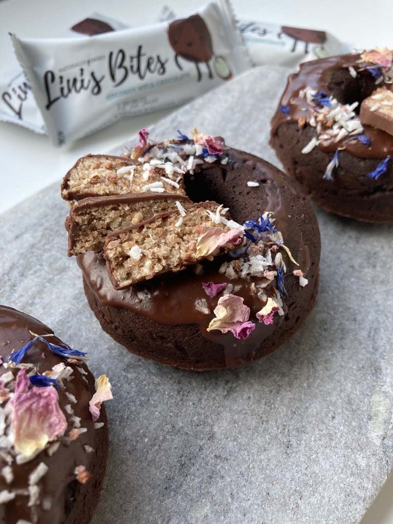 Coconut Mylk Chocolate Brownies - Donut Style