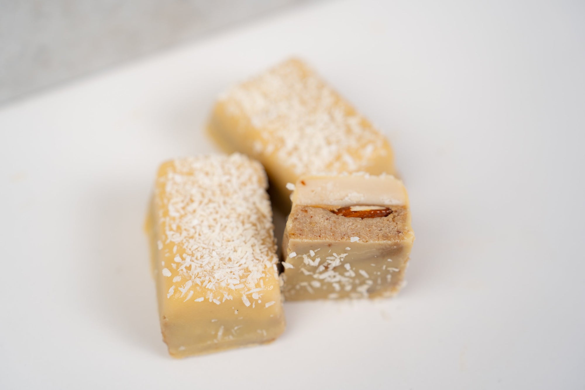 Coconut Almond Ice Cream Bars