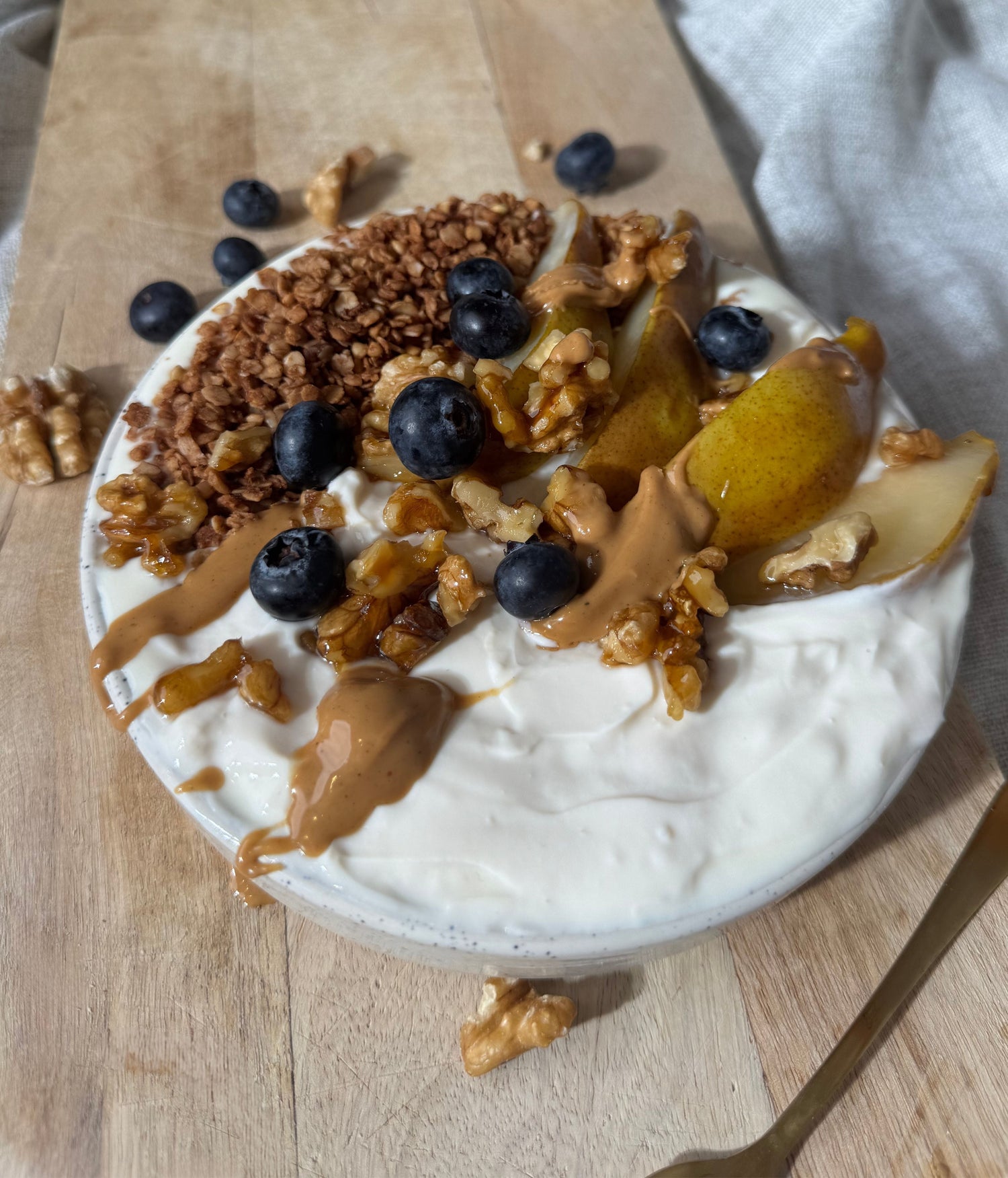 Herbstliche Joghurt-Bowl