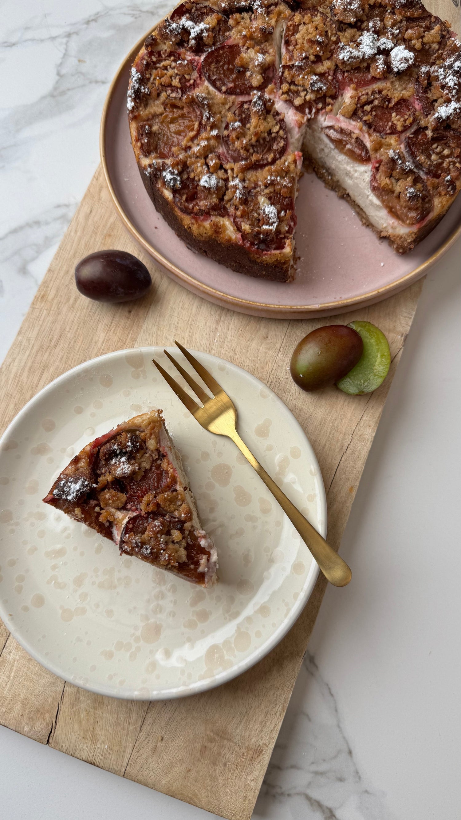 Zwetschgen Cheesecake