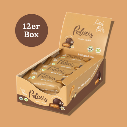 Bio Pralinis Vanilla Cookie 2.0 (12er Box)