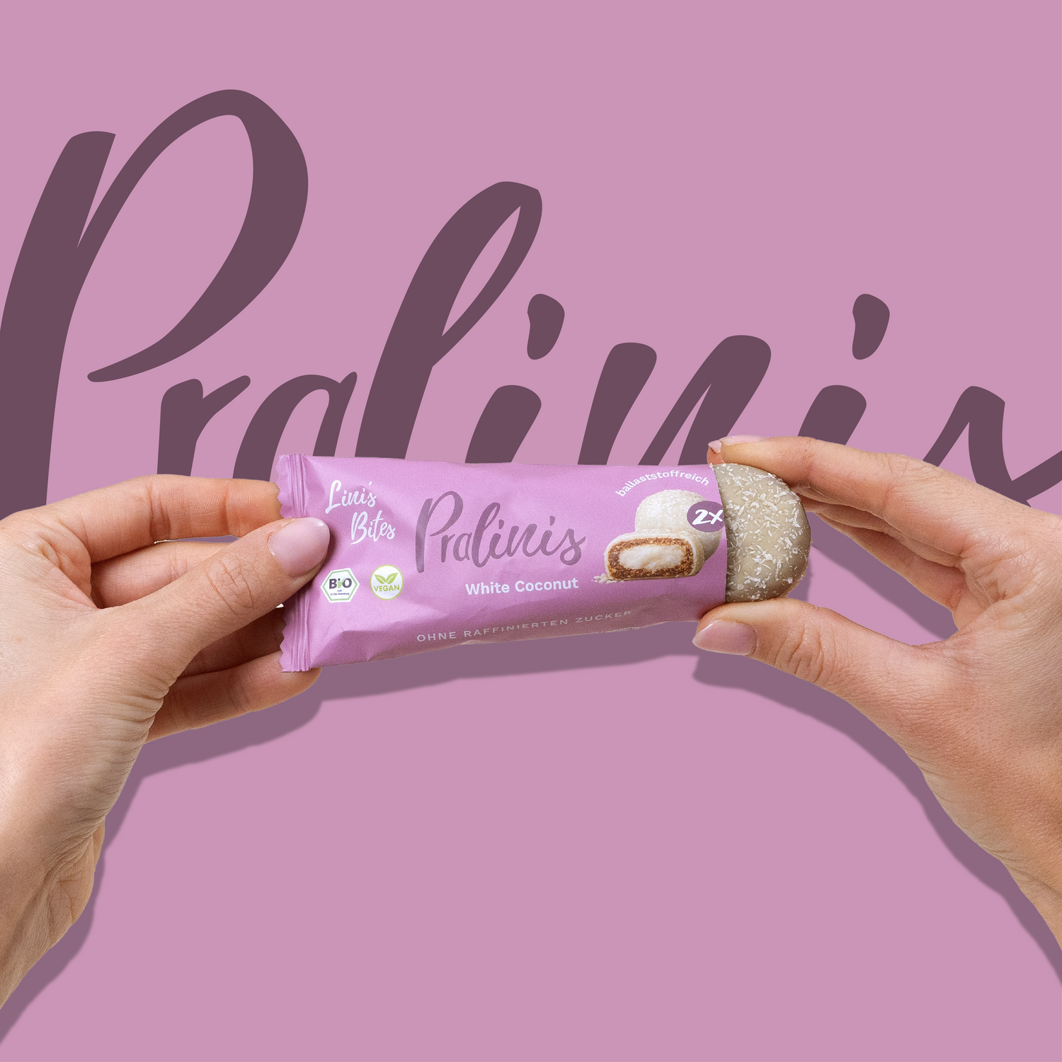 Bio Pralinis White Coconut 2.0 (12er Box)