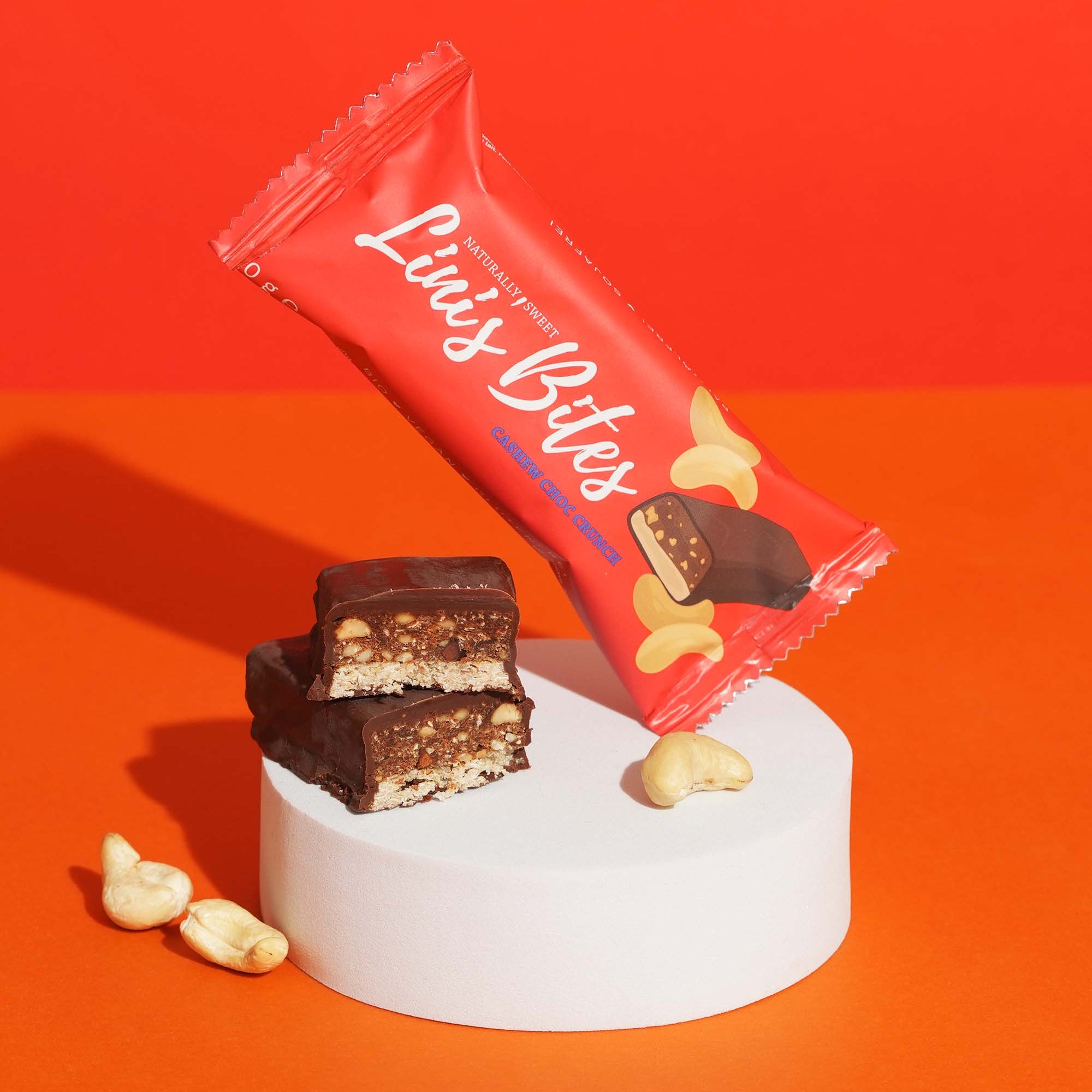 Cashew Choc Crunch Bar - Biologisch (Doos van 12)
