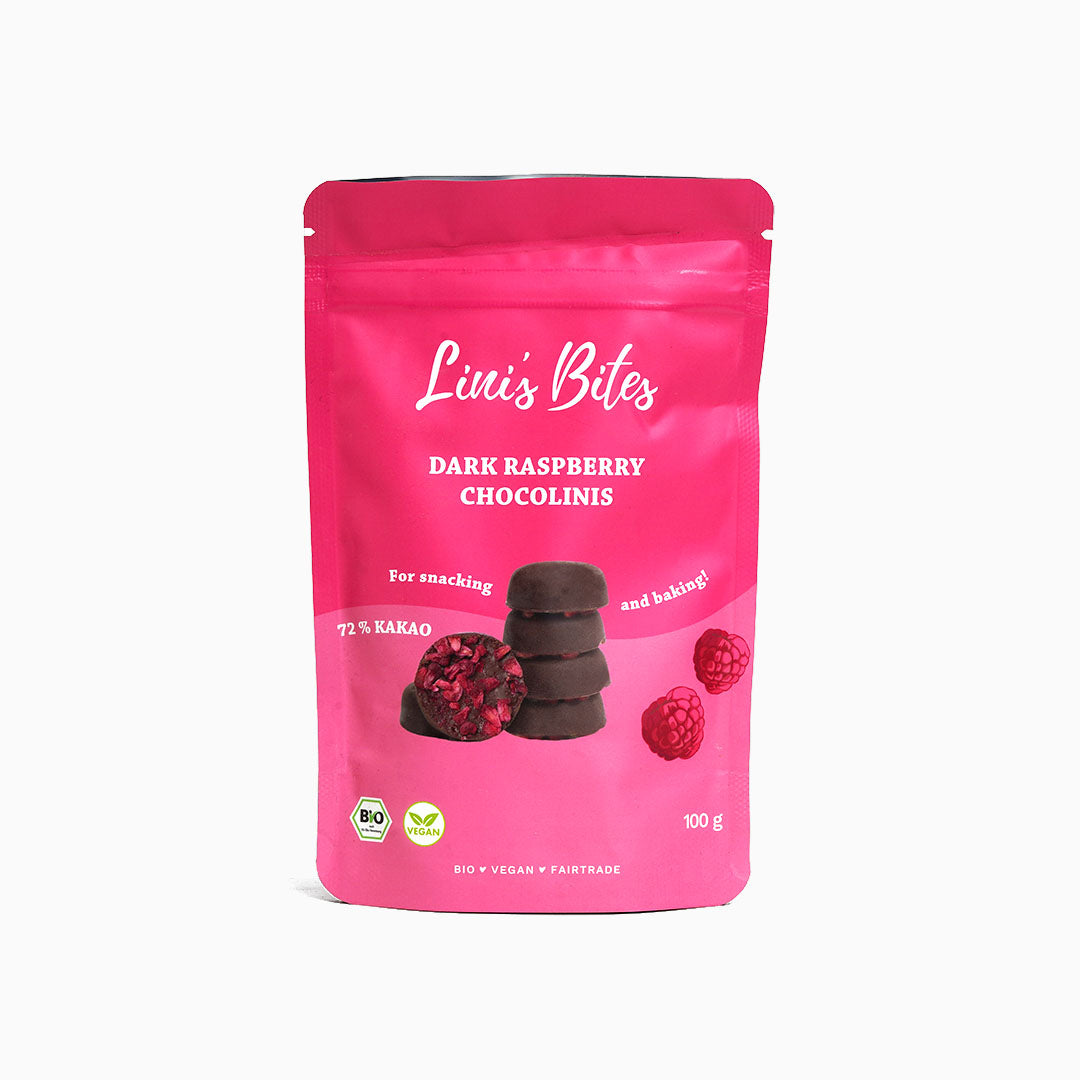 Bio Chocolinis Dark Raspberry