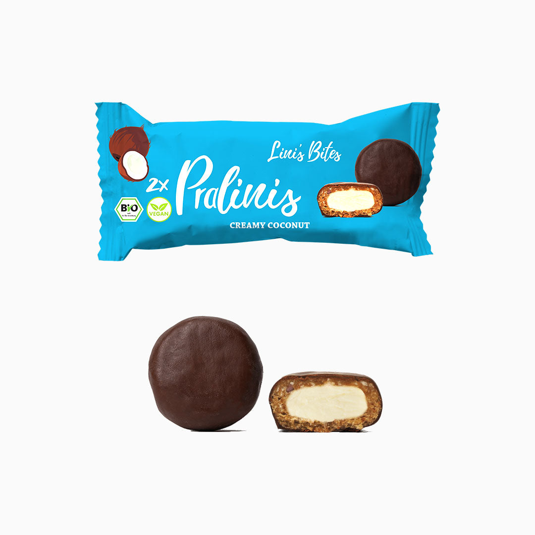 Bio Pralinis Creamy Coconut (12er Box)