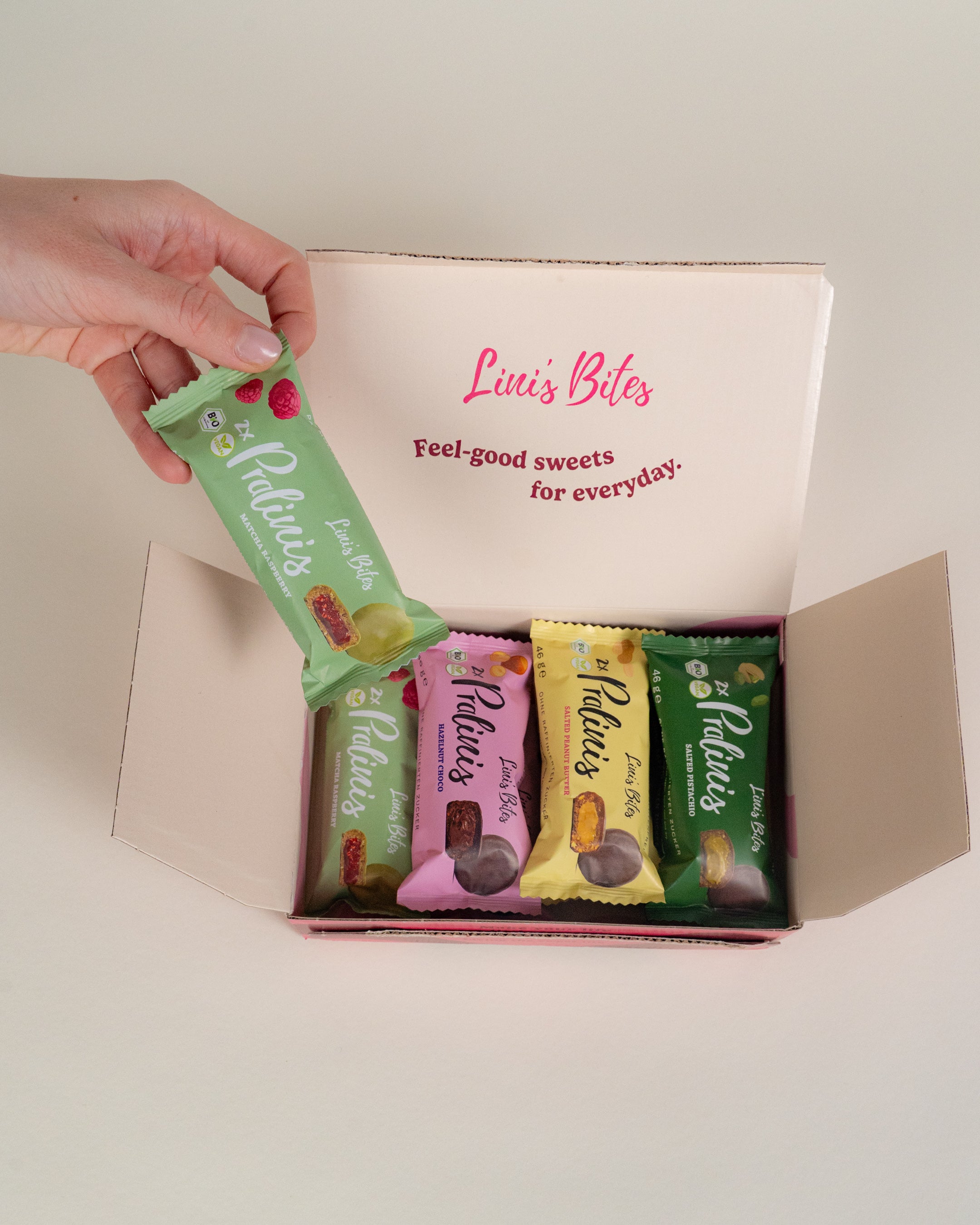 Bestseller Bio Pralinis Mixed Box (8er Box)