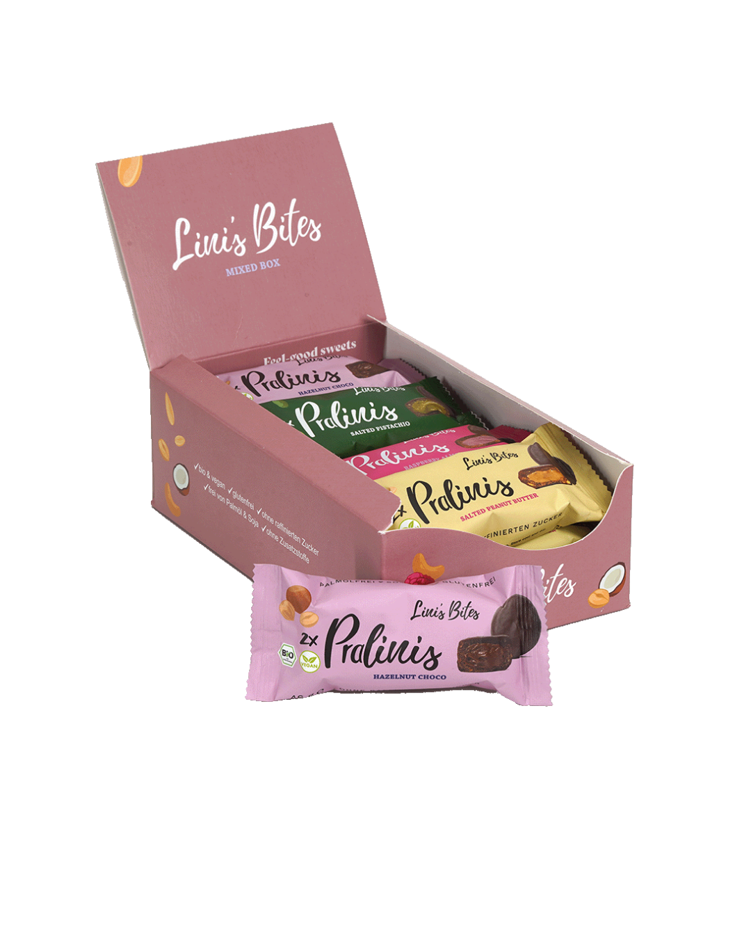 Bio Pralinis - 12er Mixed Box