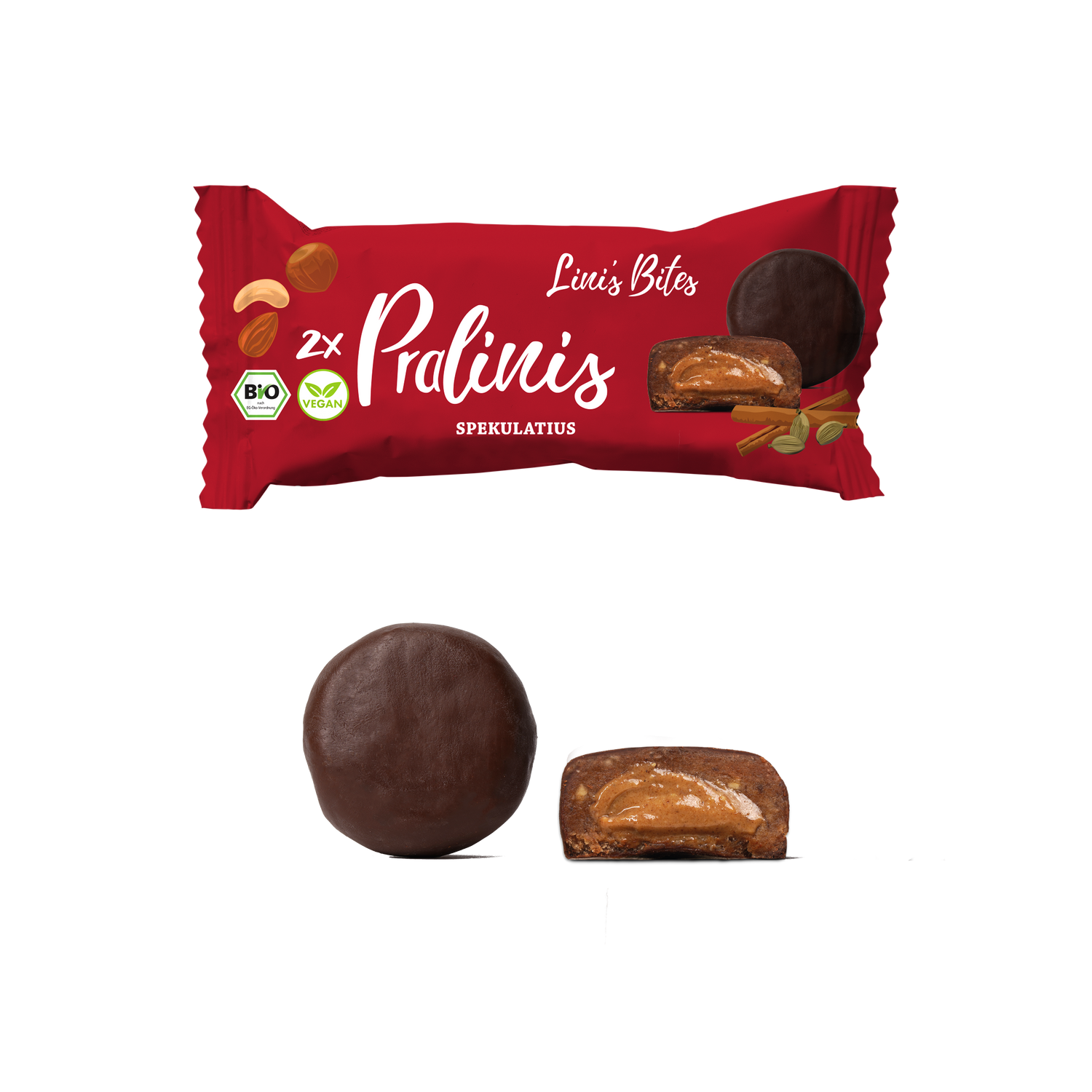 Bio Pralinis Spekulatius (12er Box)