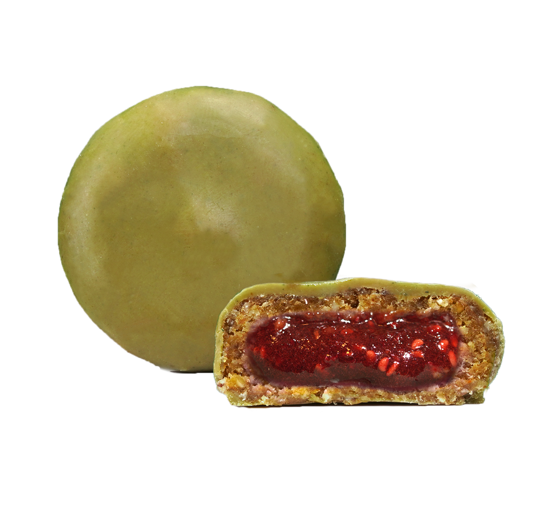Bio Pralinis Matcha Raspberry (12er Box) – Linis Bites