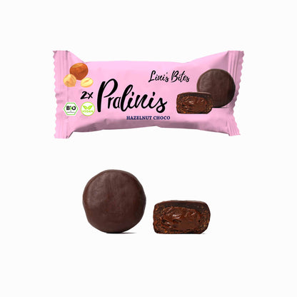 Pralinis Nocciola e Cioccolato - Bio (Scatola da 12)