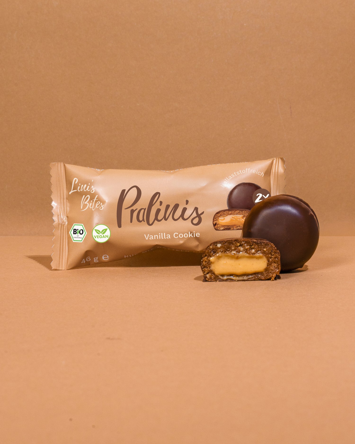 Bio Pralinis Vanilla Cookie 2.0 (12er Box)