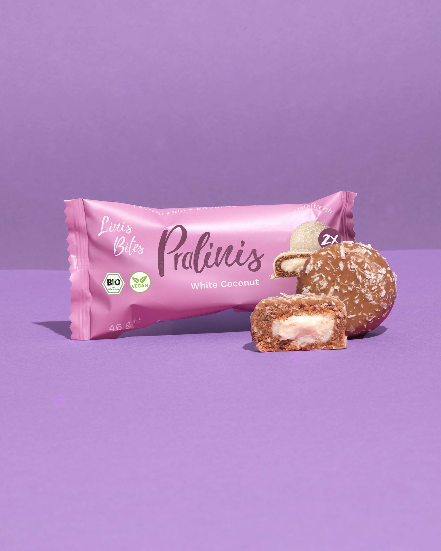 Bio Pralinis White Coconut 2.0 (12er Box)