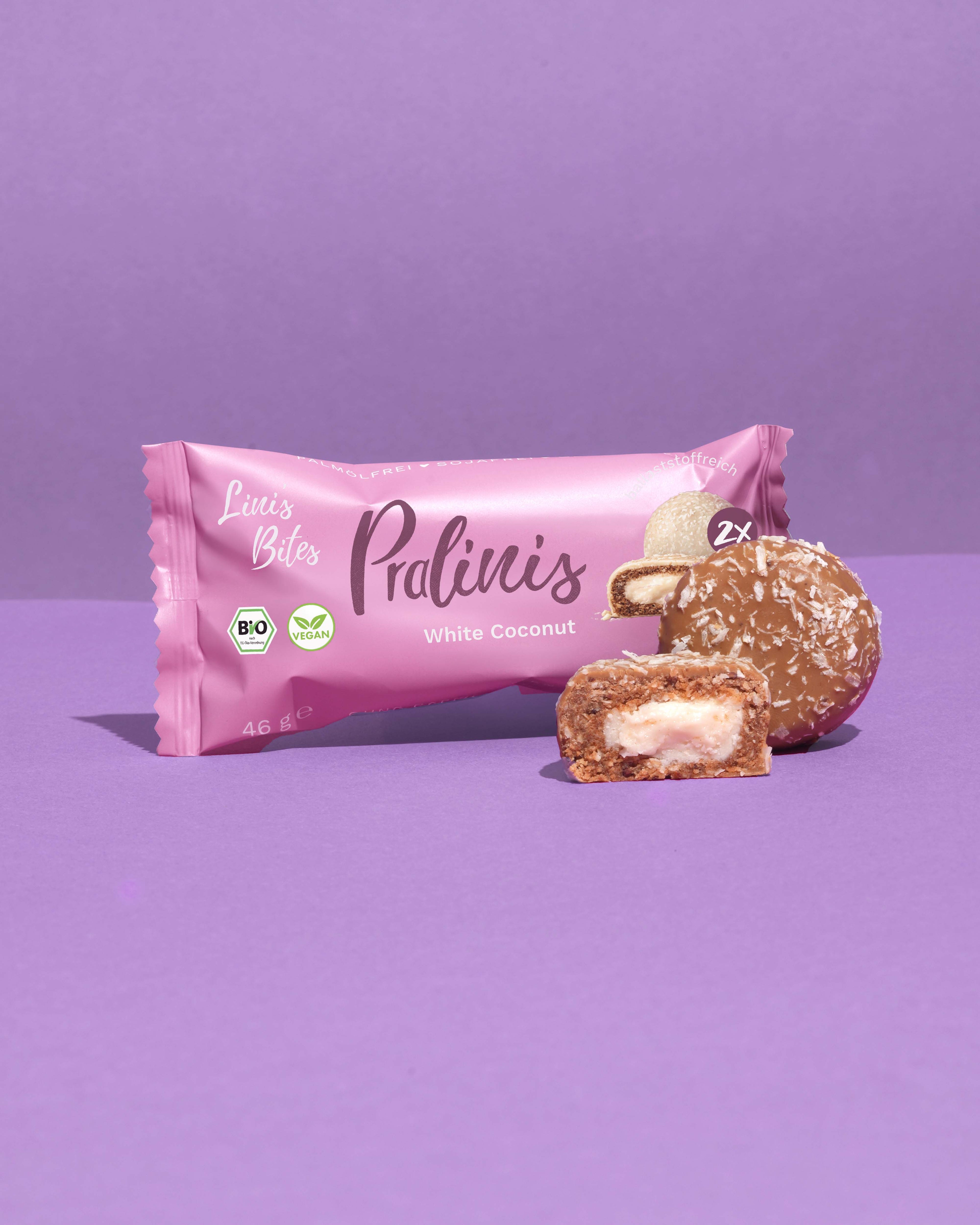 Bio Pralinis White Coconut 2.0 (12er Box)