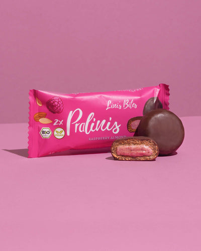 Bio Pralinis Raspberry Almond (12er Box)