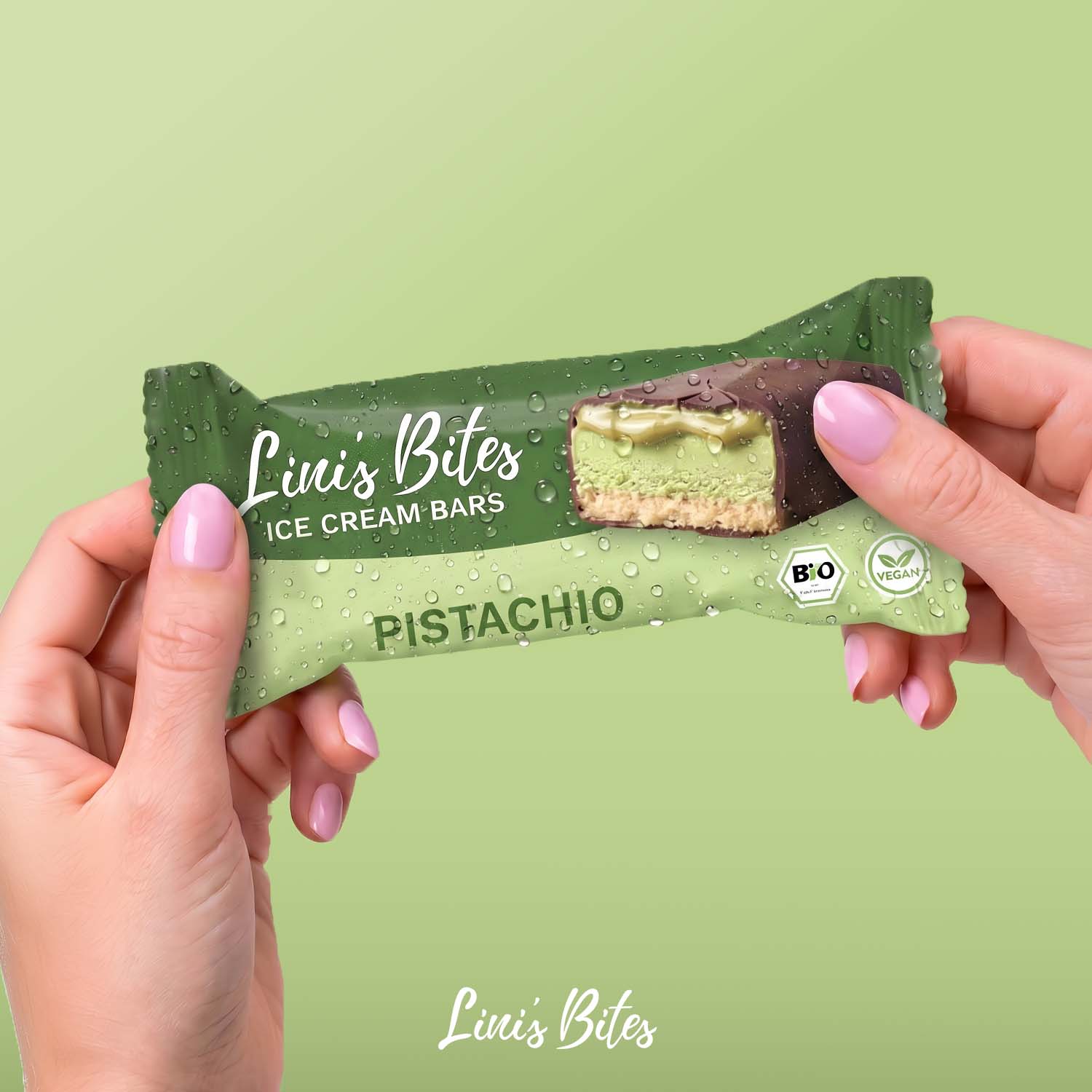 Bio Ice Cream Bars Pistachio (4er Box)