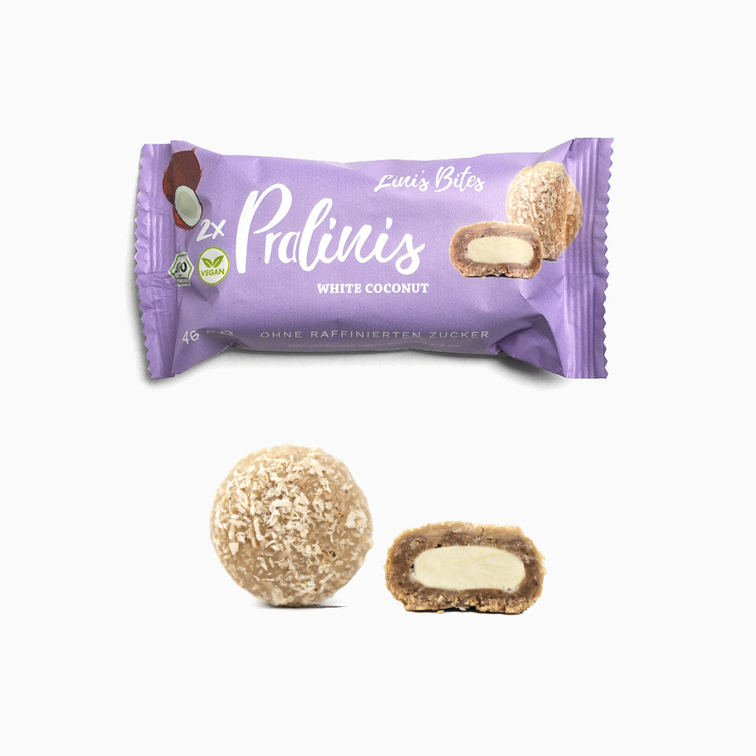 Bio Pralinis White Coconut (12er Box)