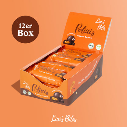 Bio Pralinis Brownie Caramel 2.0 (12er Box)