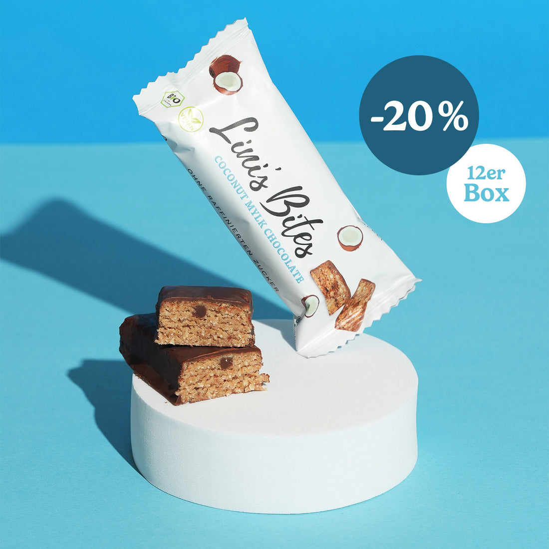 Bio Riegel Coconut Mylk Chocolate (12er Box)