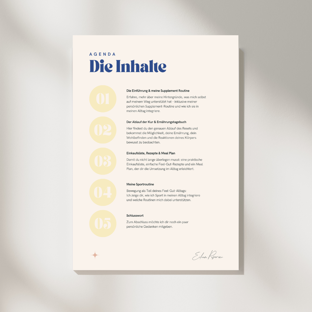 E-Book Feel Gut Workbook - Dein Step by Step Leitfaden