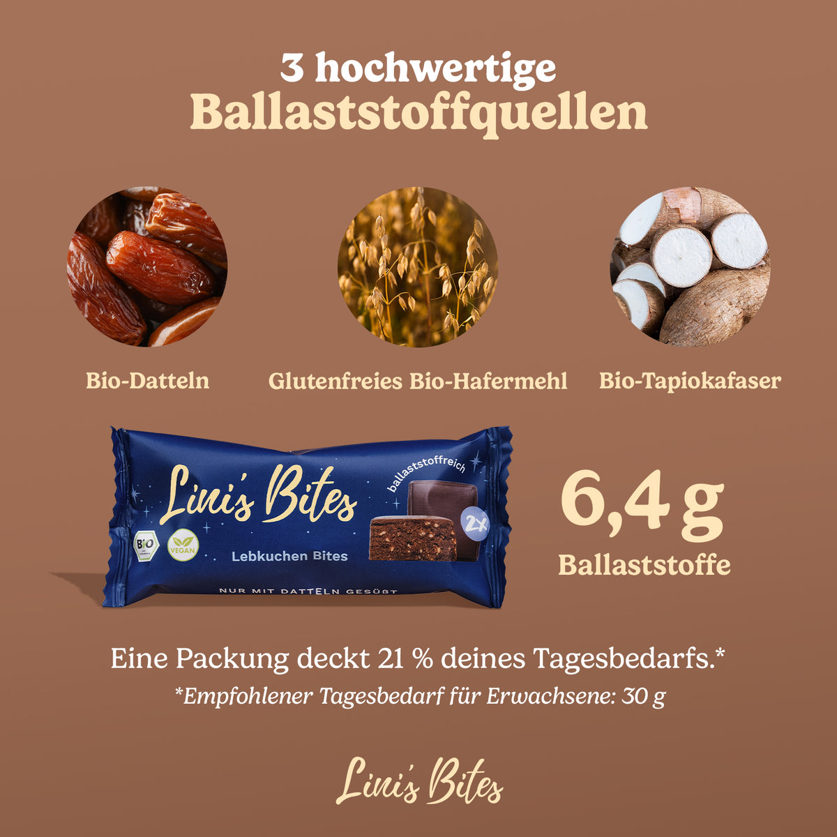 Bio Lebkuchen Bites