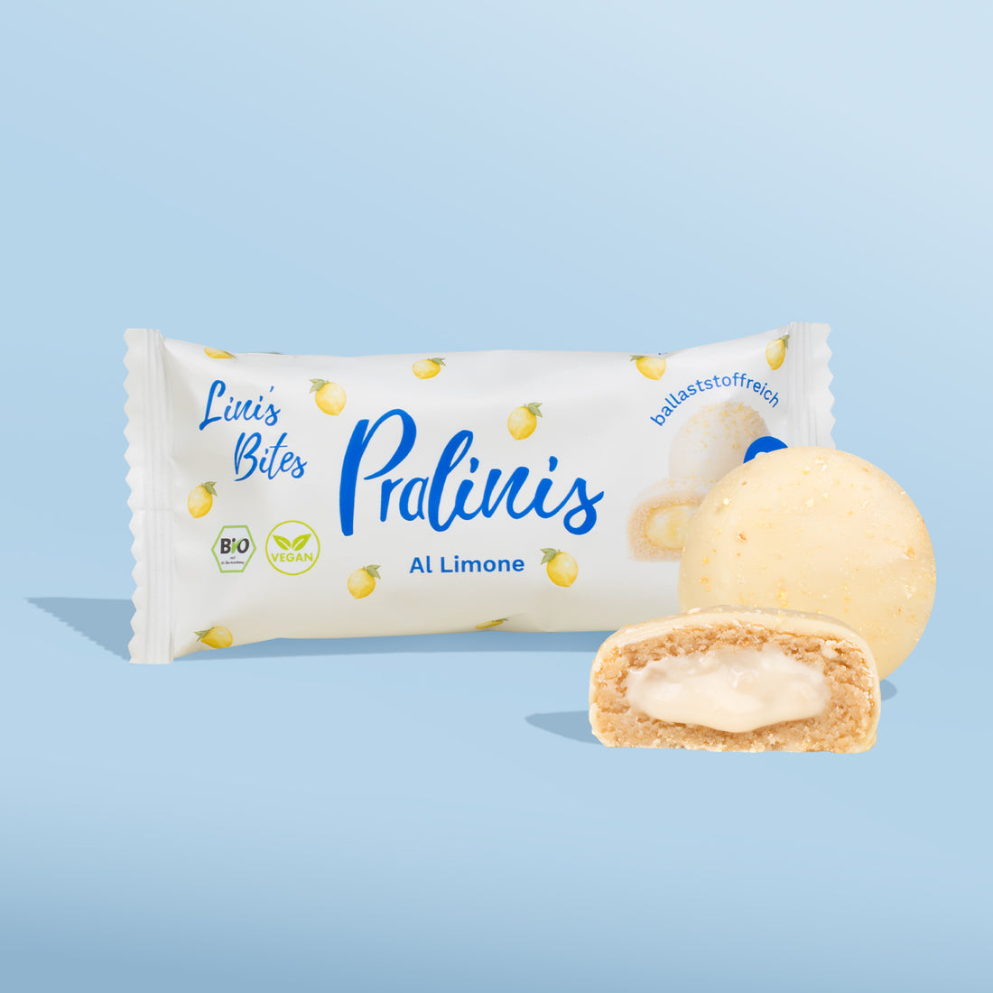 Bio Pralinis Al Limone – Limited Wedding Edition (12er Box)