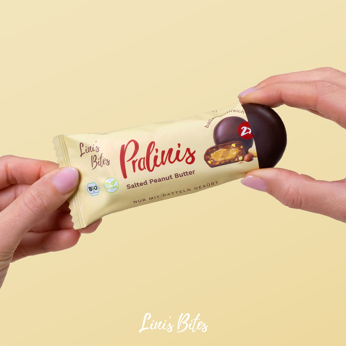 Pralinis Burro di Arachidi - Bio (Scatola da 12)