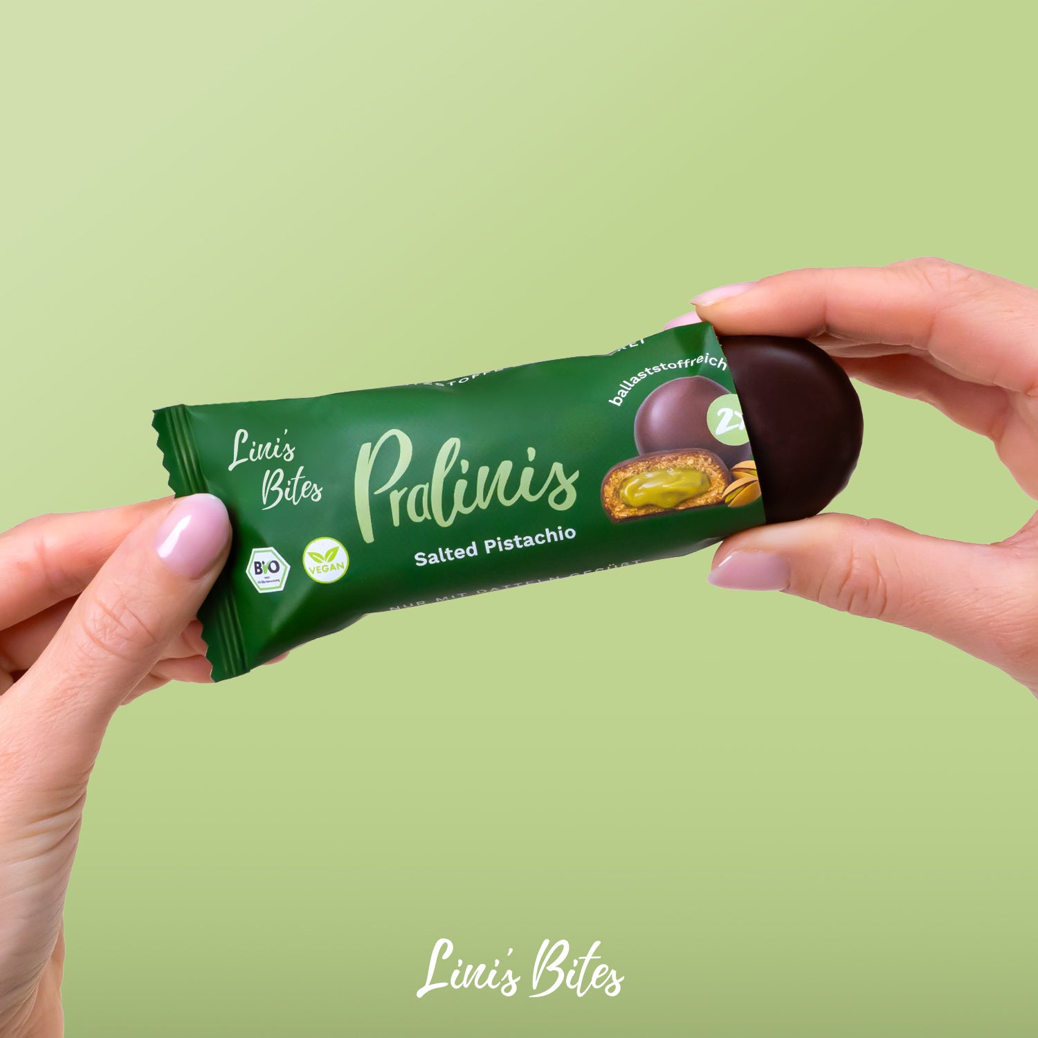 Bio Pralinis Salted Pistachio (12er Box)