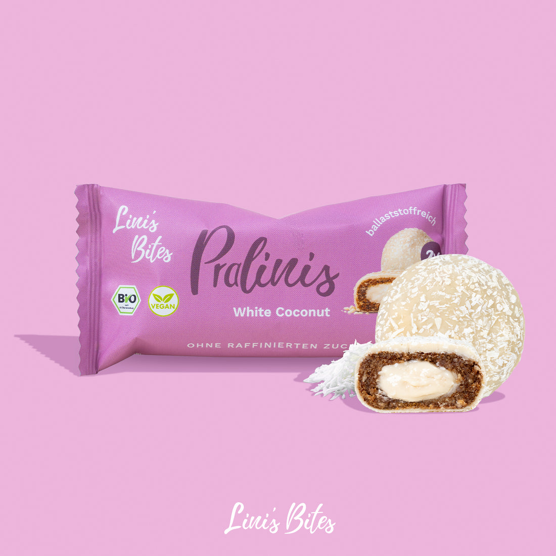 Bio Pralinis White Coconut 2.0 (12er Box)