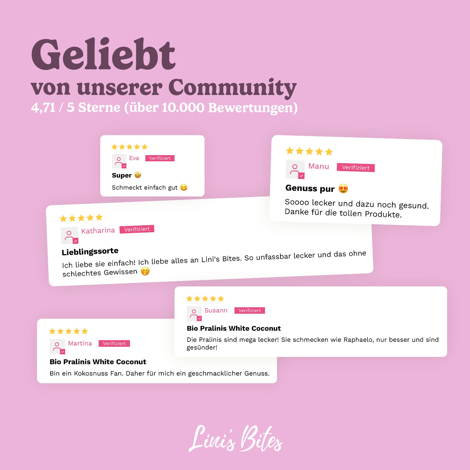 Bio Pralinis White Coconut 2.0 (12er Box)