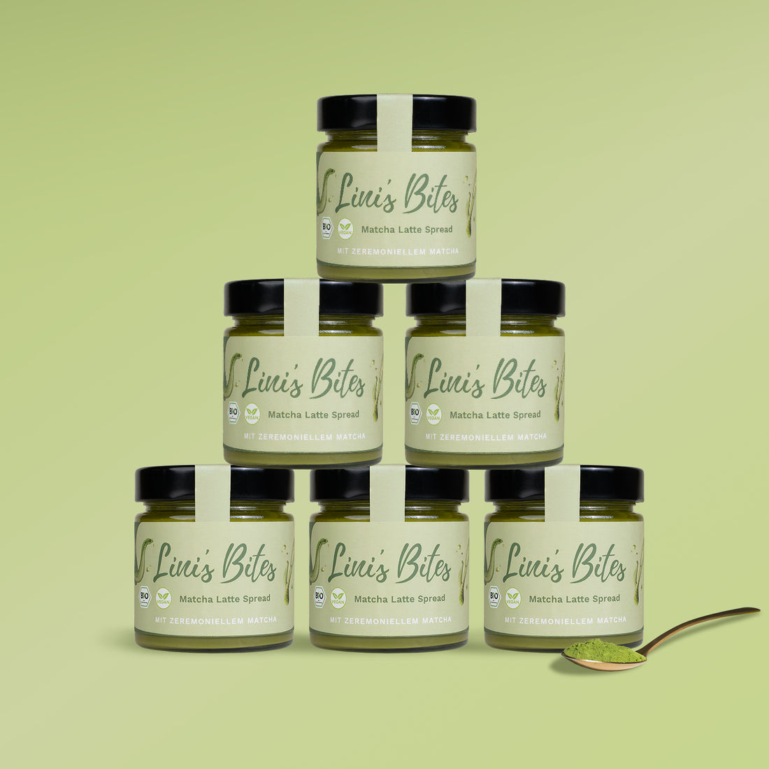 Bio Spread Matcha Latte – 5 + 1 gratis