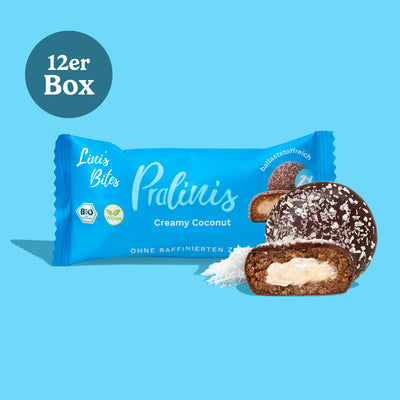 Bio Pralinis Creamy Coconut (12er Box)