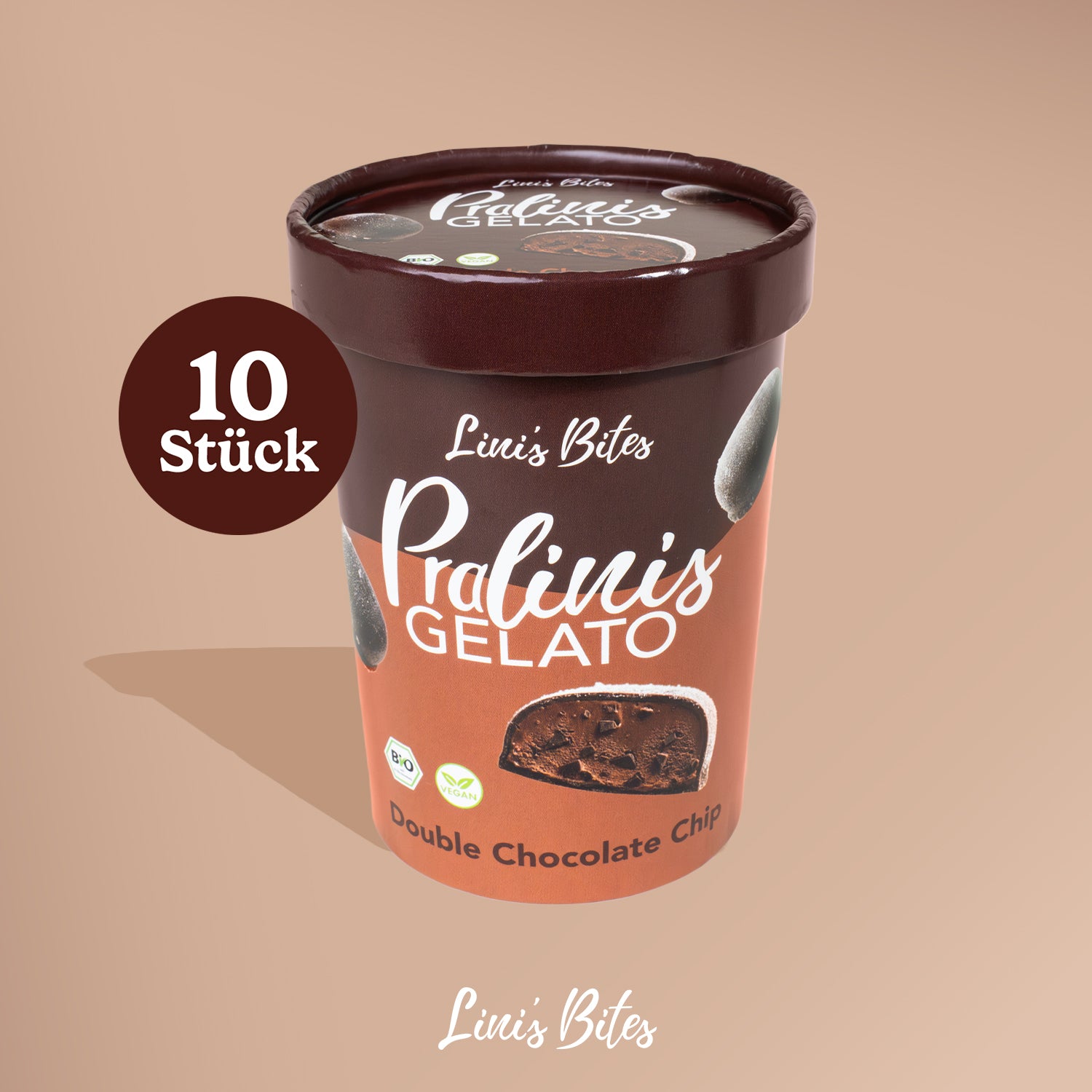 Bio Pralinis Gelato Double Chocolate Chip (10 Stück)