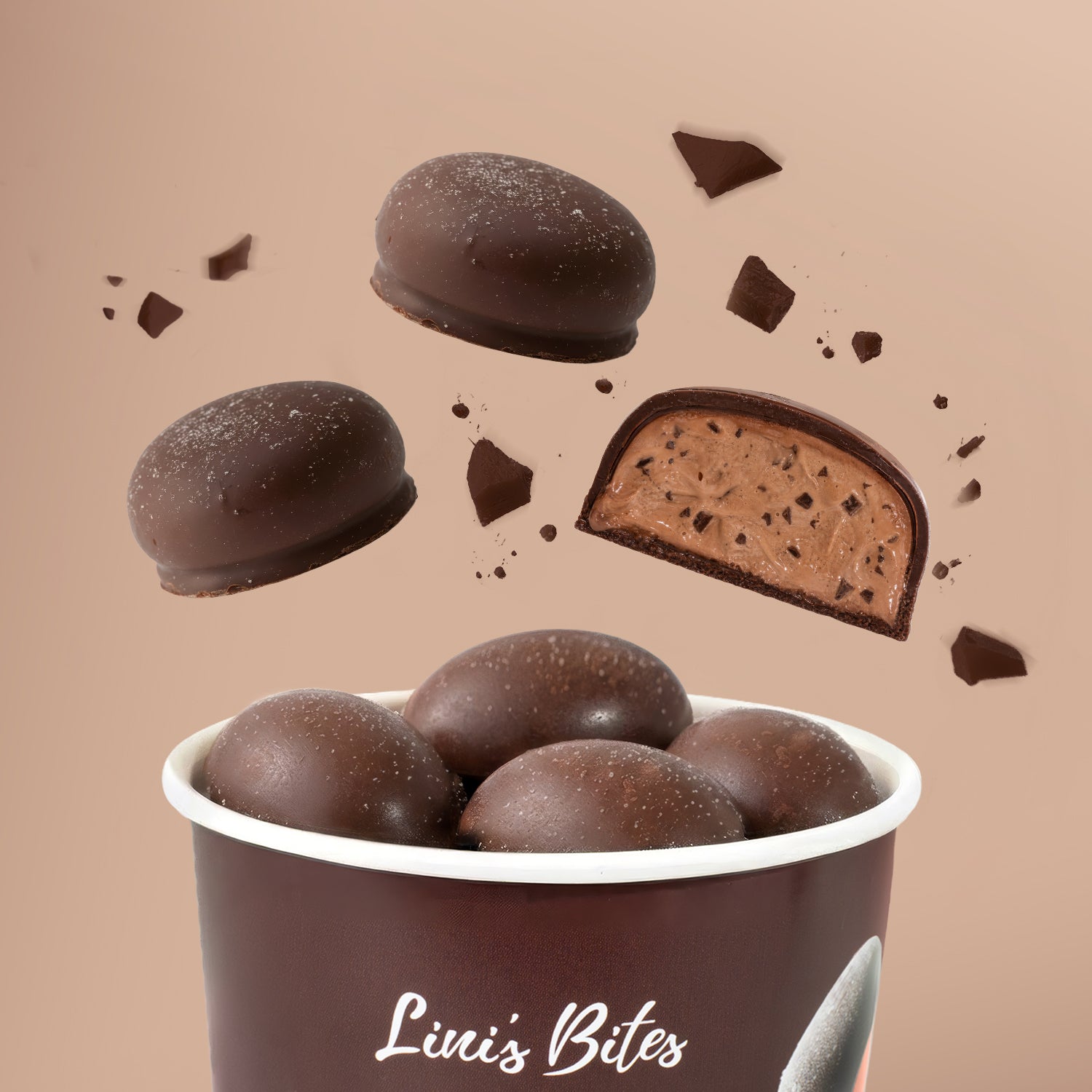 Bio Pralinis Gelato Double Chocolate Chip (10 Stück)