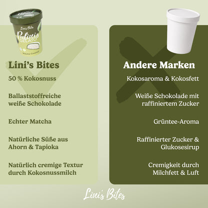 Bio Pralinis Gelato Matcha Coconut (10 Stück)