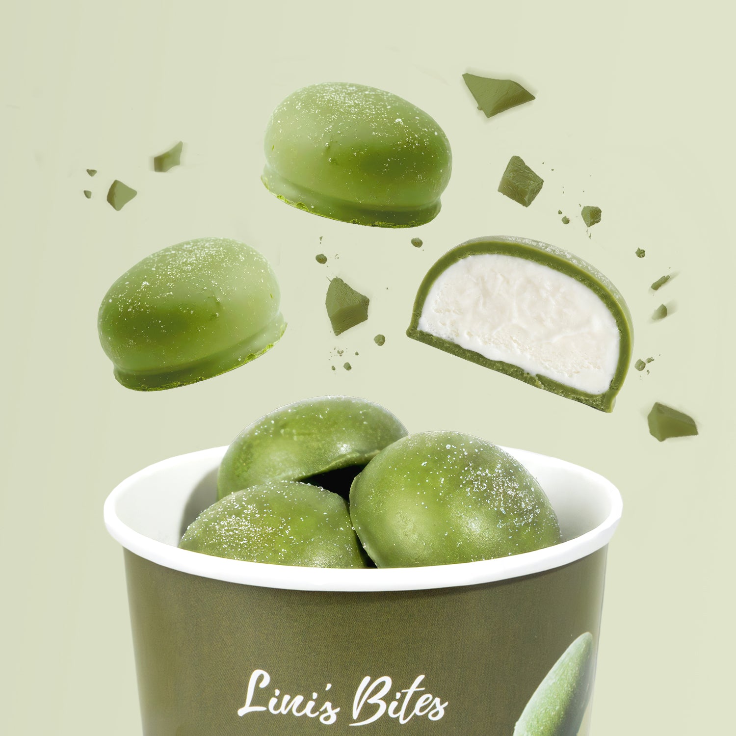 Bio Pralinis Gelato Matcha Coconut (10 Stück)
