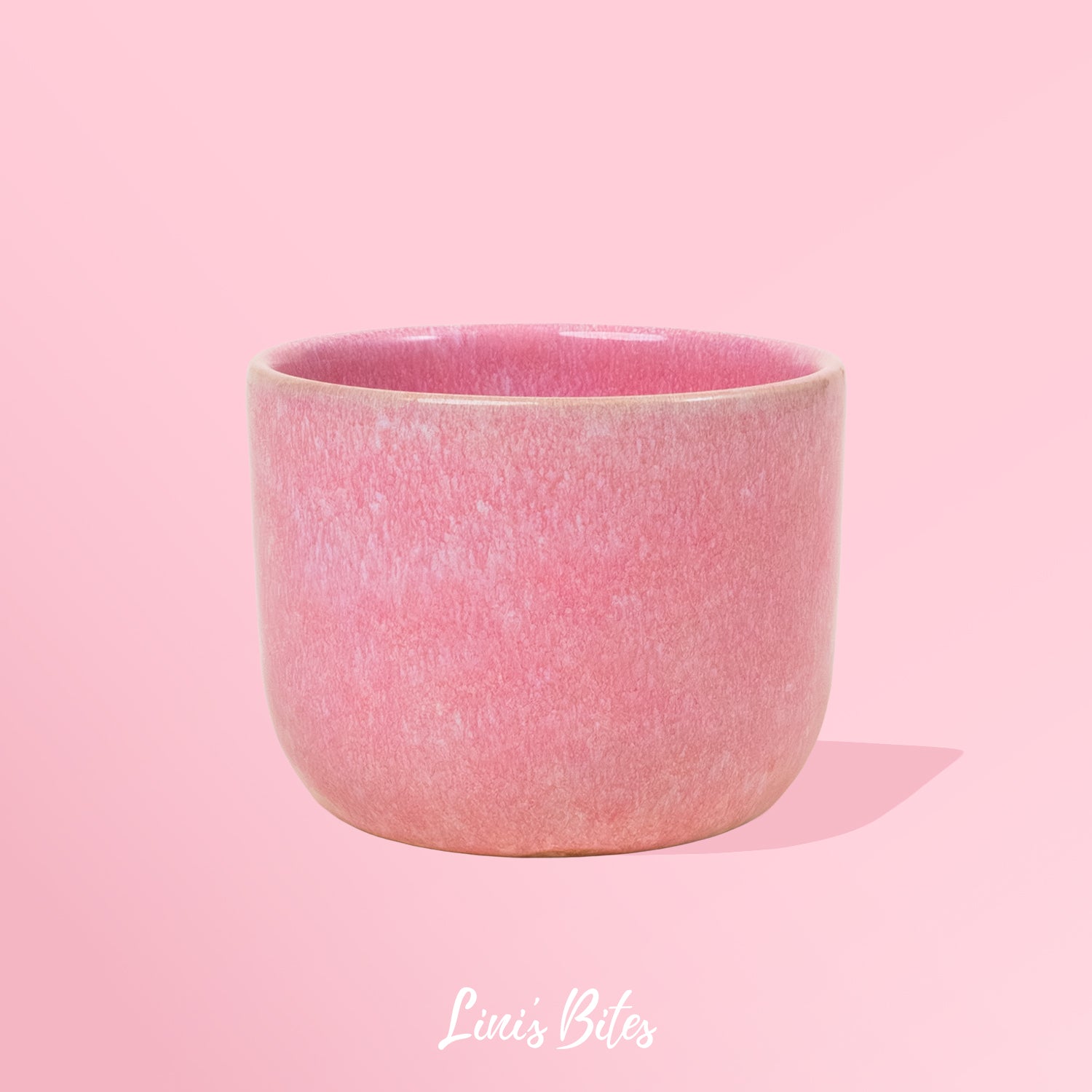 Lini's Bites x onomao Becher in Rosa (150 ml)