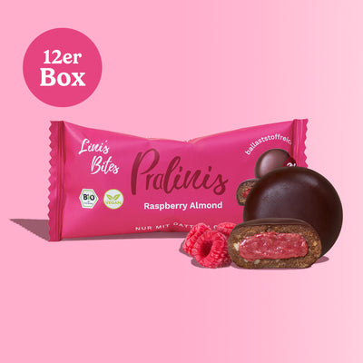 Bio Pralinis Raspberry Almond (12er Box)