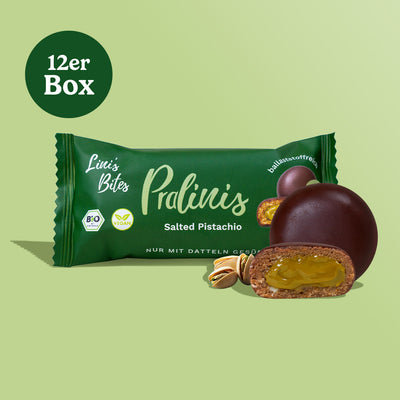 Bio Pralinis Salted Pistachio (12er Box)